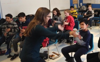 Making Music at St. John Fisher Senior Elementary